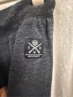 Red White Blue Apparel Charcoal Grey Sweatpants - Made in America